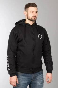 Felpa Con Cappuccio XLMOTO Rinforzata In Aramide Nero-Argento -Vendite LEATT 37db584aa8261c454626e901adad3ffd376a24fa 1 1513N HXLM W L 1 90