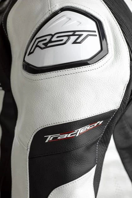 Giacca Moto RST TracTech Evo 4 Bianco-Nero 3 Giacca Moto RST TracTech Evo 4 Bianco-Nero - immagine 3