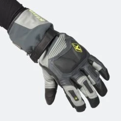 Guanti Moto Klim Badlands GTX Lunghi Grigi