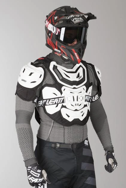 Pettorina Leatt 5.5 Bianca 5 Pettorina Leatt 5.5 Bianca - immagine 5