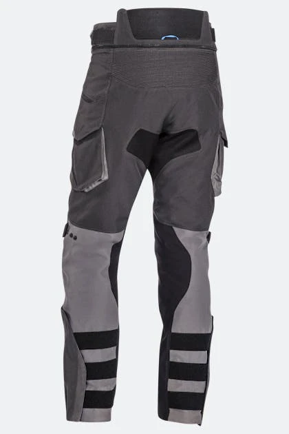 Pantaloni Moto Ixon Ragnar Nero-Grigio-Rosso 2 Pantaloni Moto Ixon Ragnar Nero-Grigio-Rosso - immagine 2