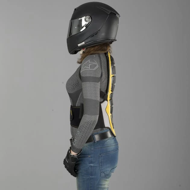 Paraschiena Donna SPIDI Warrior 160-170 Nero-Giallo 5 Paraschiena Donna SPIDI Warrior 160-170 Nero-Giallo - immagine 5