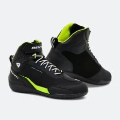 Scarpe Moto Rev'it! G-Force H2O Nero-Giallo Neon