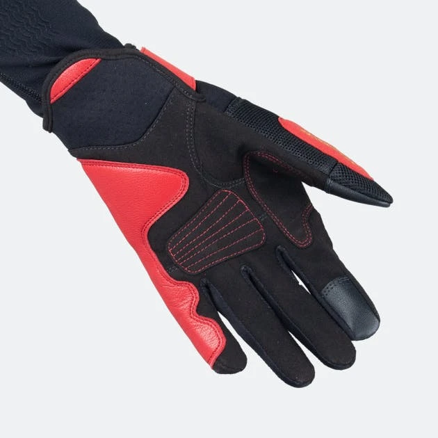 Guanti Moto Dainese Sabha Rosso Pompeiano-Nero 5 Guanti Moto Dainese Sabha Rosso Pompeiano-Nero - immagine 5