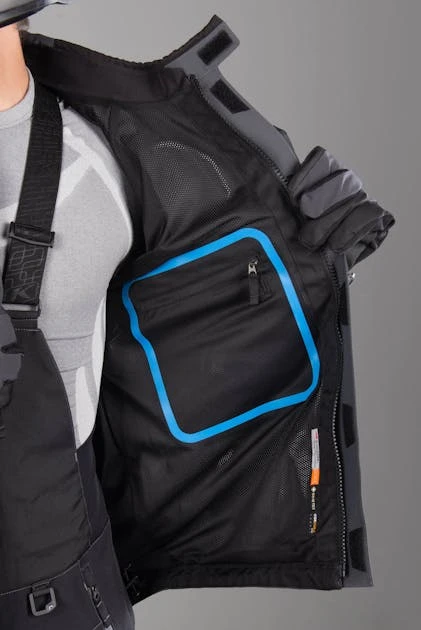 Giacca Klim Traverse Nero-Blu 14 Giacca Klim Traverse Nero-Blu - immagine 14