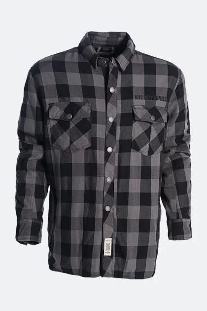 Camicia Moto West Coast Choppers Aramid Grigio-Nero 1 Camicia Moto West Coast Choppers Aramid Grigio-Nero