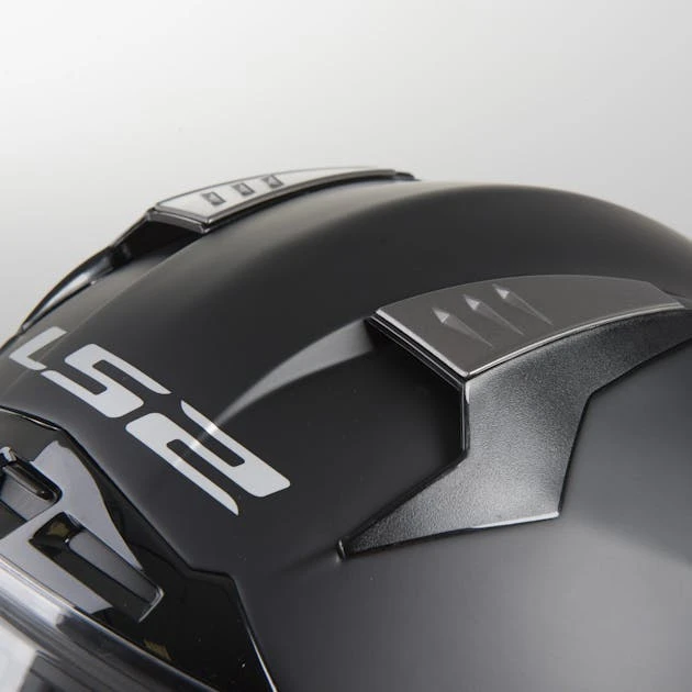 Casco Integrale LS2 FF327 Challenger Solid Nero Opaco 6 Casco Integrale LS2 FF327 Challenger Solid Nero Opaco - immagine 6