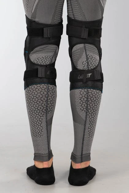 Ginocchiere Leatt Enduro Bianco-Nero 3 Ginocchiere Leatt Enduro Bianco-Nero - immagine 3