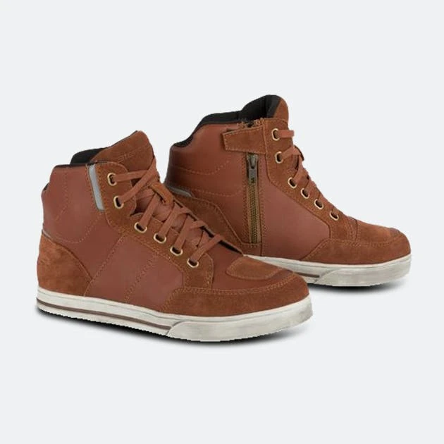 Scarpe Moto Segura Greez Marroni 1 Scarpe Moto Segura Greez Marroni