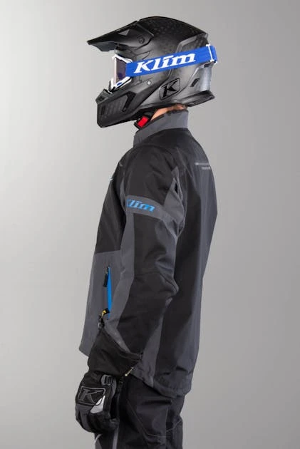 Giacca Klim Traverse Nero-Blu 3 Giacca Klim Traverse Nero-Blu - immagine 3