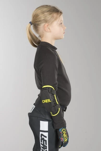 Gomitiere O'Neal Peewee Giallo Fluo 4 Gomitiere O'Neal Peewee Giallo Fluo - immagine 4