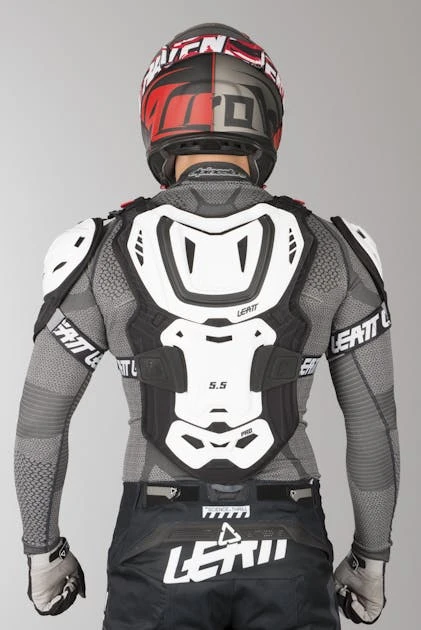 Pettorina Leatt 5.5 Bianca 3 Pettorina Leatt 5.5 Bianca - immagine 3