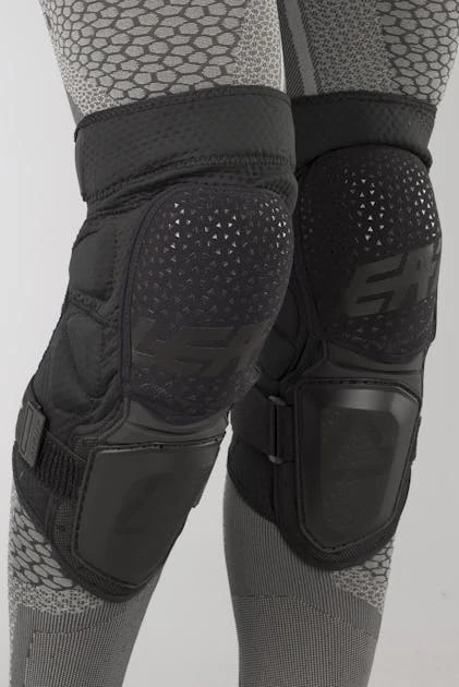 Ginocchiere Leatt 3DF Hybrid Nero 2 Ginocchiere Leatt 3DF Hybrid Nero - immagine 2