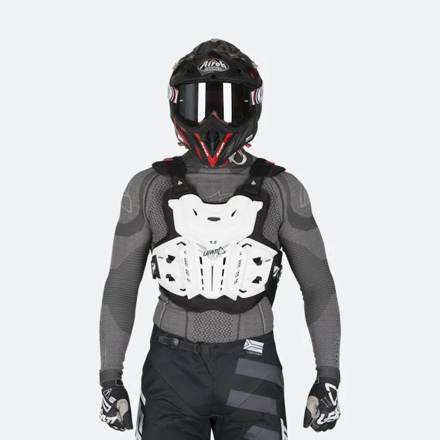 Pettorina Leatt 4.5 Bianco 1 Pettorina Leatt 4.5 Bianco