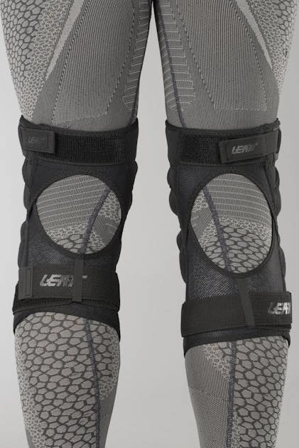 Ginocchiere Leatt 3DF Hybrid Nero 4 Ginocchiere Leatt 3DF Hybrid Nero - immagine 4
