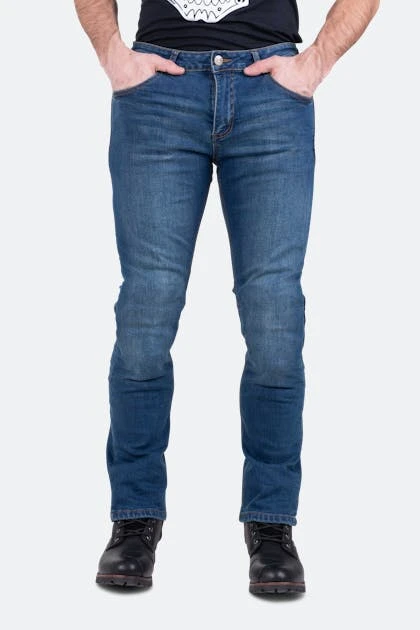 Jeans Moto Course Jones Straight/Regular Blu Scuro 5 Jeans Moto Course Jones Straight/Regular Blu Scuro - immagine 5