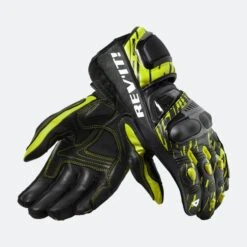 Guanti Moto Rev'it! Quantum 2 Giallo Neon-Nero