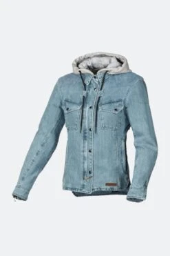 Giacca Moto Donna Macna Inland Azzurra