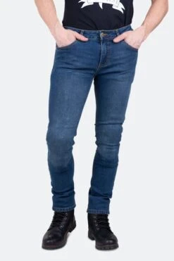 Jeans Moto Course Ethan Slim Fit Blu Scuro