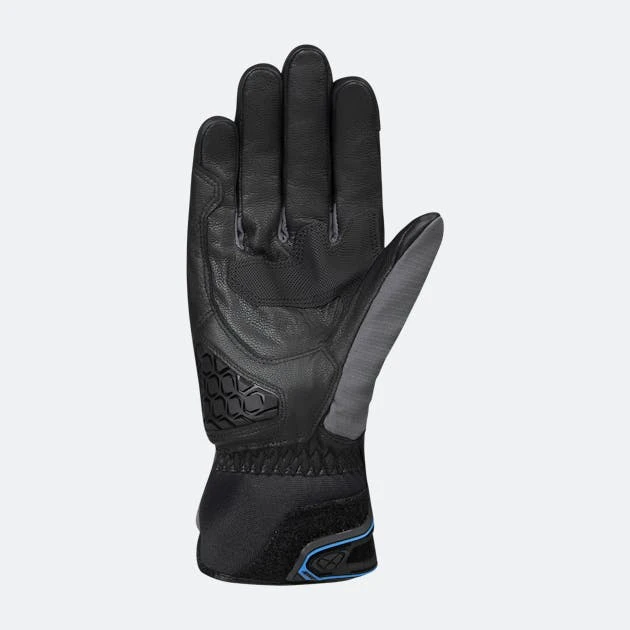 Guanti Moto Ixon MS SKEID Antracite-Grigio-Blu 2 Guanti Moto Ixon MS SKEID Antracite-Grigio-Blu - immagine 2