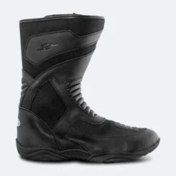 Stivali Moto Rusty Stitches Hanky Neri