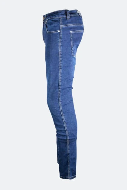 Jeans Moto Donna GMS Rattle Blu Scuro 2 Jeans Moto Donna GMS Rattle Blu Scuro - immagine 2