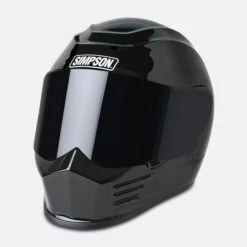 Casco Integrale Simpson Speed Nero-Metallo