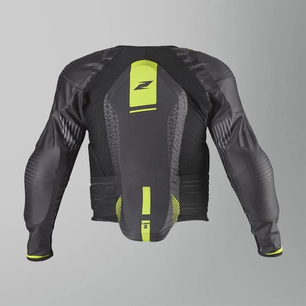 Giacca Protettiva Bambino Zandonà Netcube X8 Nero-Giallo Fluo 2 Giacca Protettiva Bambino Zandonà Netcube X8 Nero-Giallo Fluo - immagine 2