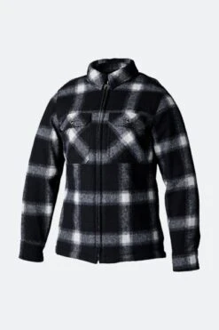 Camicia Moto Donna RST Brushed Nera