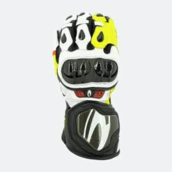 Guanti Donna Richa Savage II Nero-Giallo Fluo