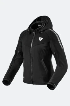 Giacca Moto Donna Rev’it! Proxy H2O Nero-Bianco
