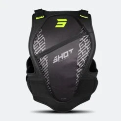 Pettorina Bambino Shot Fighter Flex Nero-Giallo Neon