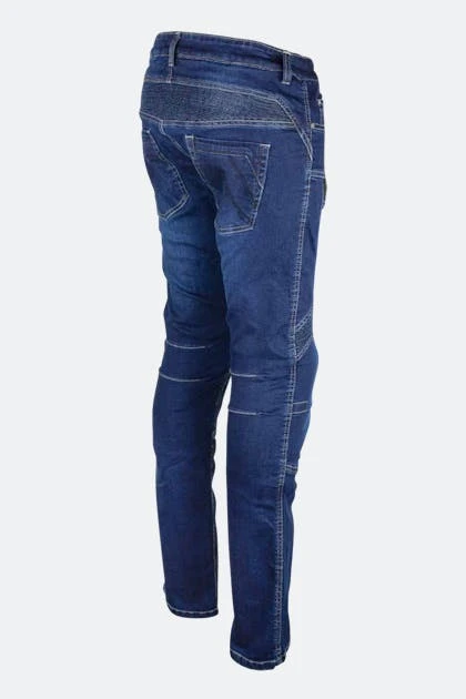 Jeans Moto GMS Viper Blu Scuro 3 Jeans Moto GMS Viper Blu Scuro - immagine 3