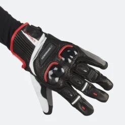 Guanti Garibaldi Carbotech Nero-Rosso