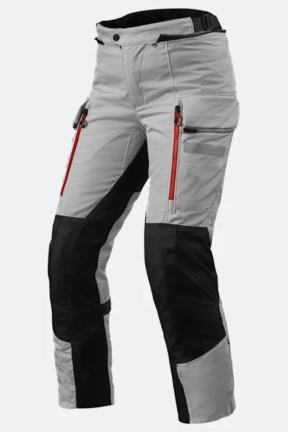 Pantaloni Moto Donna Rev'it! Sand 4 H2O Ladies Argento-Nero 1 Pantaloni Moto Donna Rev'it! Sand 4 H2O Ladies Argento-Nero