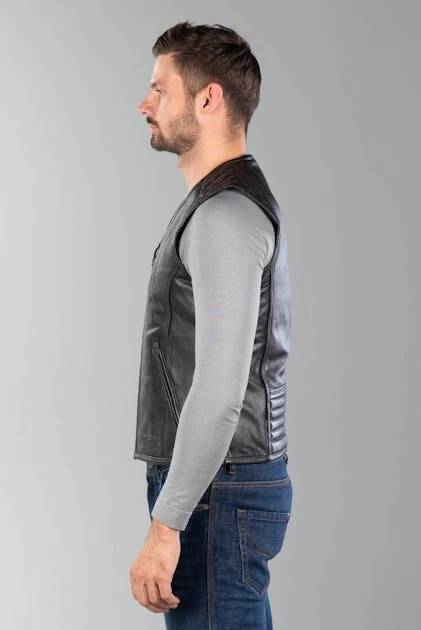 Gilet In Pelle Richa Gilet Colt Vintage Leather Marrone 2 Gilet In Pelle Richa Gilet Colt Vintage Leather Marrone - immagine 2