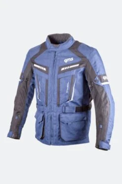Giacca Moto GMS Track Light Blu-Nero
