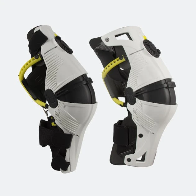 Ginocchiere Mobius X8 Bianco/Giallo 1 Ginocchiere Mobius X8 Bianco/Giallo