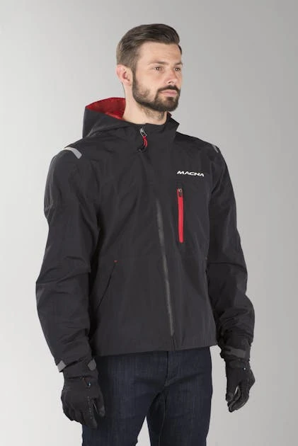 Giacca Antipioggia Macna Refuge Nero 8 Giacca Antipioggia Macna Refuge Nero - immagine 8