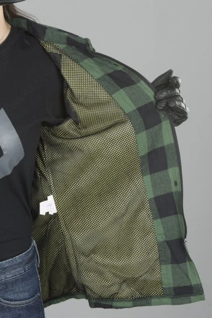 Sovracamicia Donna Course Rinforzata In Aramide Nero-Verde 10 Sovracamicia Donna Course Rinforzata In Aramide Nero-Verde - immagine 10