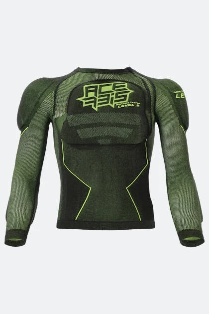 Giacca Protettiva Bambino Acerbis X-Fit Future Nero-Giallo 2 Giacca Protettiva Bambino Acerbis X-Fit Future Nero-Giallo - immagine 2