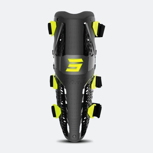 Ginocchiere Shot Airflow Nero-Giallo Neon 1 Ginocchiere Shot Airflow Nero-Giallo Neon