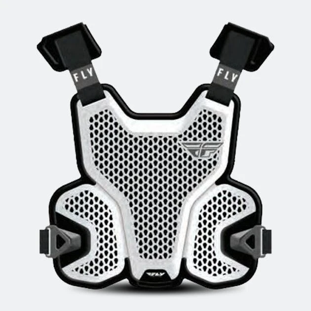 Pettorina FLY Racing Revel Lite Bianca 1 Pettorina FLY Racing Revel Lite Bianca