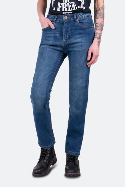 Jeans Moto Donna Course Rey Taglio Dritto/Regular Blu Scuro 1 Jeans Moto Donna Course Rey Taglio Dritto/Regular Blu Scuro