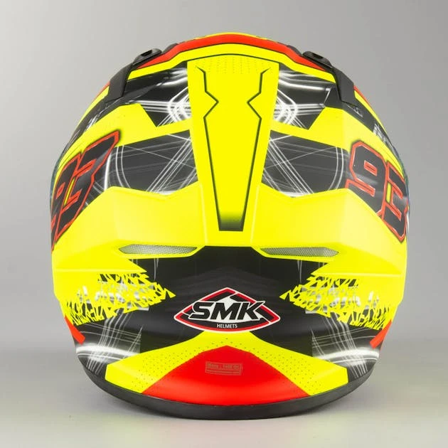 Casco Integrale SMK Stellar Swank Giallo 5 Casco Integrale SMK Stellar Swank Giallo - immagine 5
