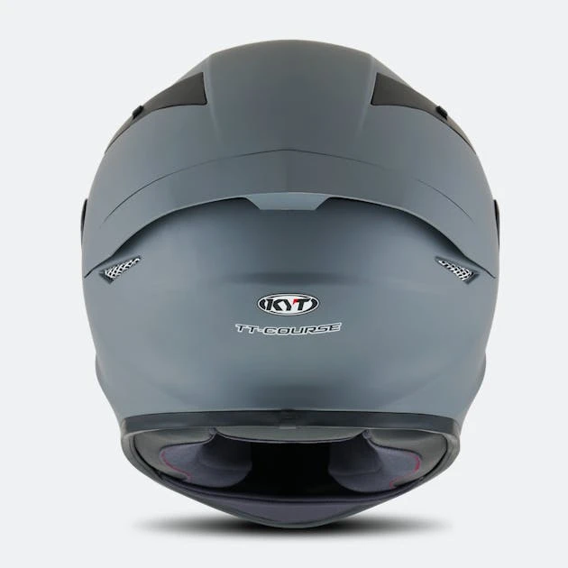 Casco Integrale KYT TT-Course Plain Grigio Opaco 4 Casco Integrale KYT TT-Course Plain Grigio Opaco - immagine 4