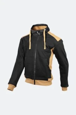 Felpa Moto GMS Grizzly Nero-Beige