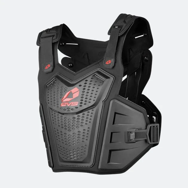 Pettorina EVS F2 Nero-Rosso 1 Pettorina EVS F2 Nero-Rosso