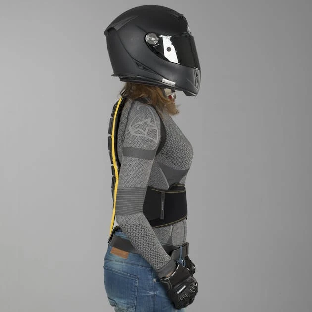 Paraschiena Donna SPIDI Warrior 160-170 Nero-Giallo 2 Paraschiena Donna SPIDI Warrior 160-170 Nero-Giallo - immagine 2