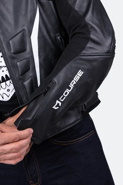 Giacca Moto Course Roadster Nero-Bianco 11 Giacca Moto Course Roadster Nero-Bianco - immagine 11